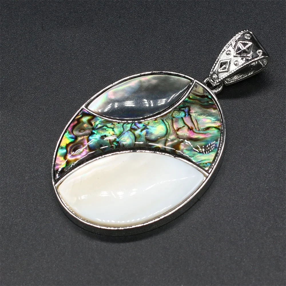 Natural Shell Mother of Pearl Shell Pendant Round Oval Charm for Jewelry Making DIY Earring Necklace Women Gift 40x60mm 52x52mm
Natural Shell Mother of Pearl Shell Pendant Round Oval Charm for Jewelry Making DIY Earring Necklace Women Gift 40x60mm 52x52mm