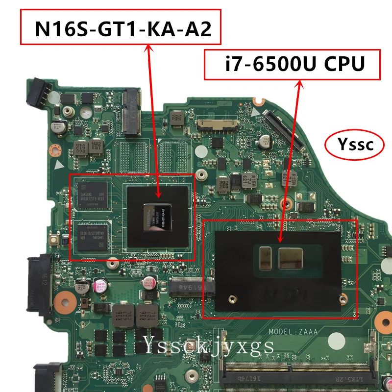 Новый DAZAAMB16E0 материнская плата для Acer Aspire E5-774G NBGG711004 (для i7-6500U процессор + 940 м 2 Гб