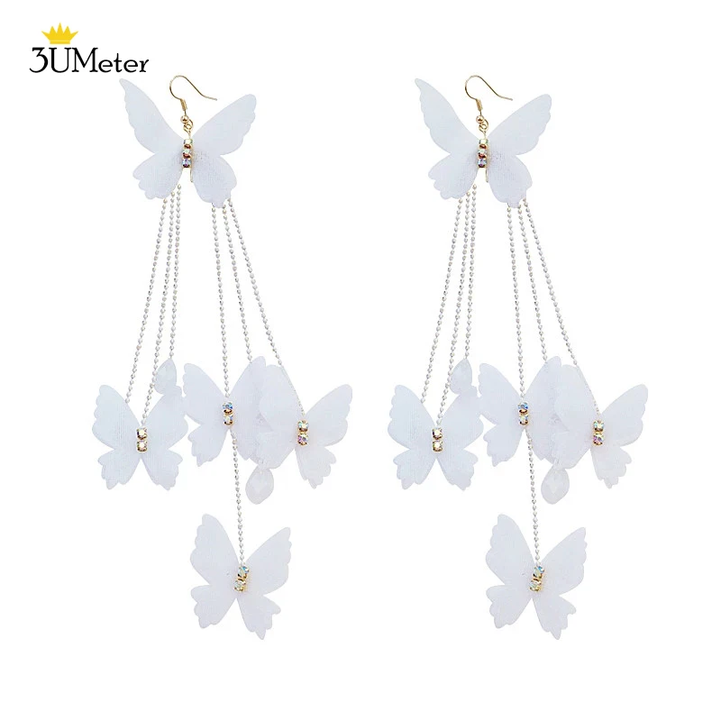 Fashion Butterfly Tassel Drop Earrings For Women Hyperbole Bowknot Dangle Earring Girls GIfts Wedding Party Pendientes Jewelry
Fashion Butterfly Tassel Drop Earrings For Women Hyperbole Bowknot Dangle Earring Girls GIfts Wedding Party Pendientes Jewelry
