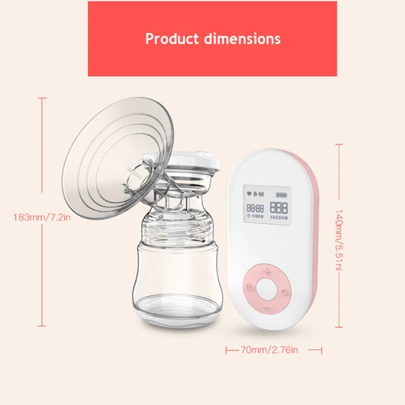 Smart Electric Double Breast Pump Full Silicone Portable Baby Nipple Silence Suction Cup Feeding Milk Bottles Charging
Smart Electric Double Breast Pump Full Silicone Portable Baby Nipple Silence Suction Cup Feeding Milk Bottles Charging