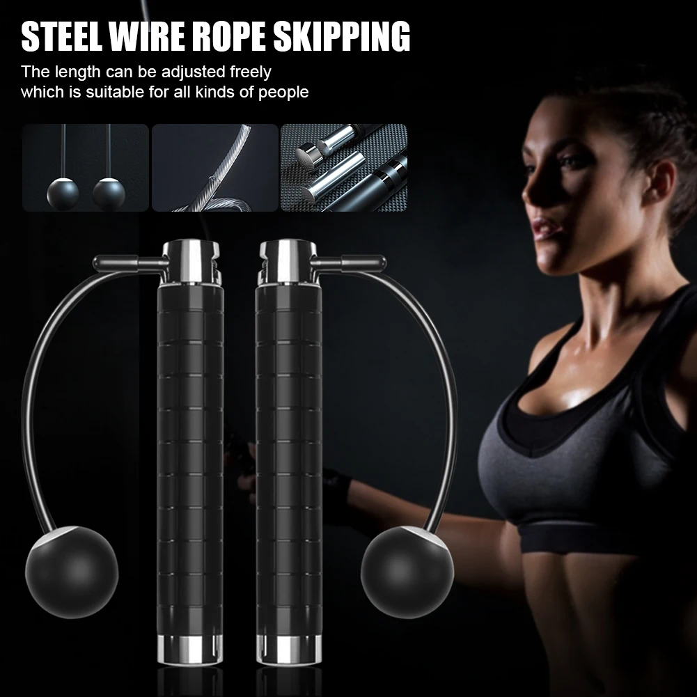 Jump Rope Tangle-Free Rapid Speed Jumping Rope 3m Adjustable 360 Degree Bearing Non-Slip Handles Fitness Home Exercise Slim Body
Jump Rope Tangle-Free Rapid Speed Jumping Rope 3m Adjustable 360 Degree Bearing Non-Slip Handles Fitness Home Exercise Slim Body