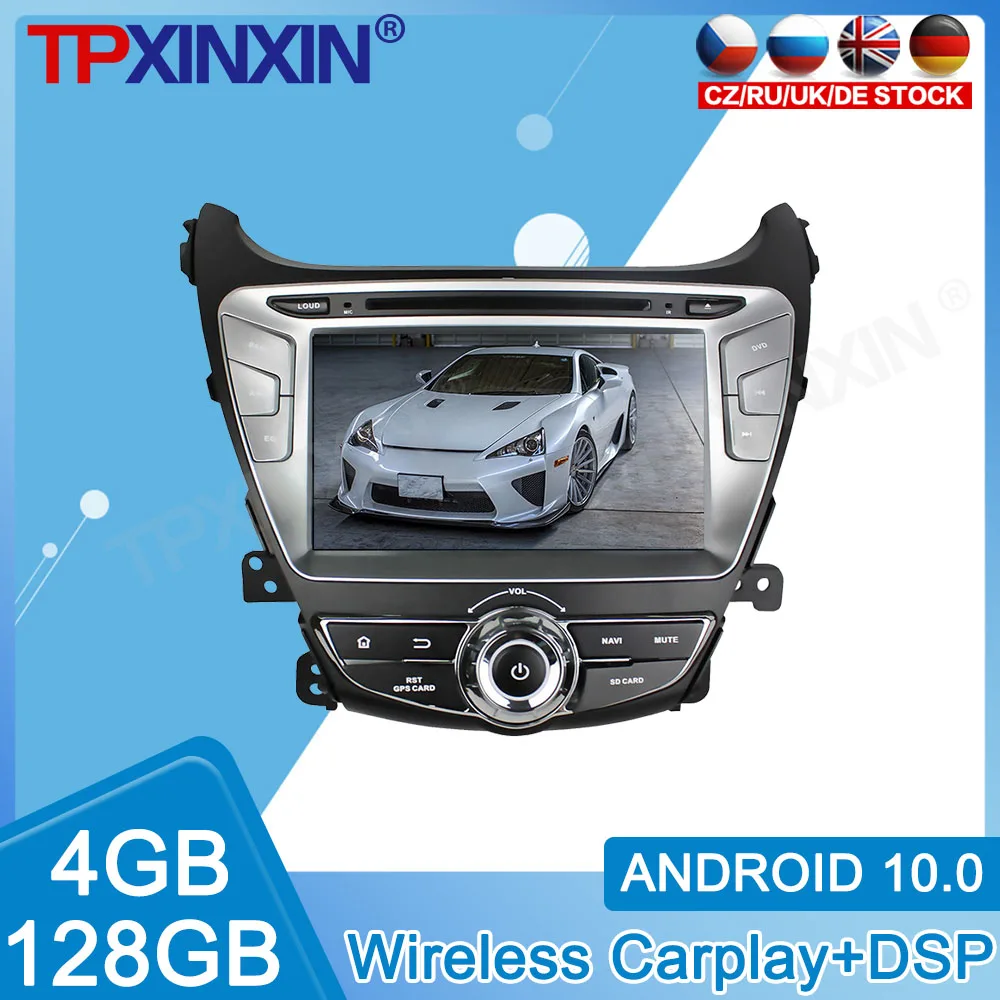 Android 10 For Hyundai Elantra 2014 2015 Car DVD Radio Multimedia IPS Touch Screen Player With DSP Carplay GPS Navigation System
Android 10 For Hyundai Elantra 2014 2015 Car DVD Radio Multimedia IPS Touch Screen Player With DSP Carplay GPS Navigation System