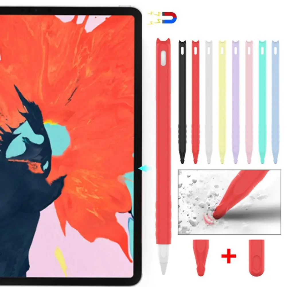 Protective Skin Fine Workmanship Protective Case Condenser Stylus Protective Case for Apple Pencil 2
Protective Skin Fine Workmanship Protective Case Condenser Stylus Protective Case for Apple Pencil 2
