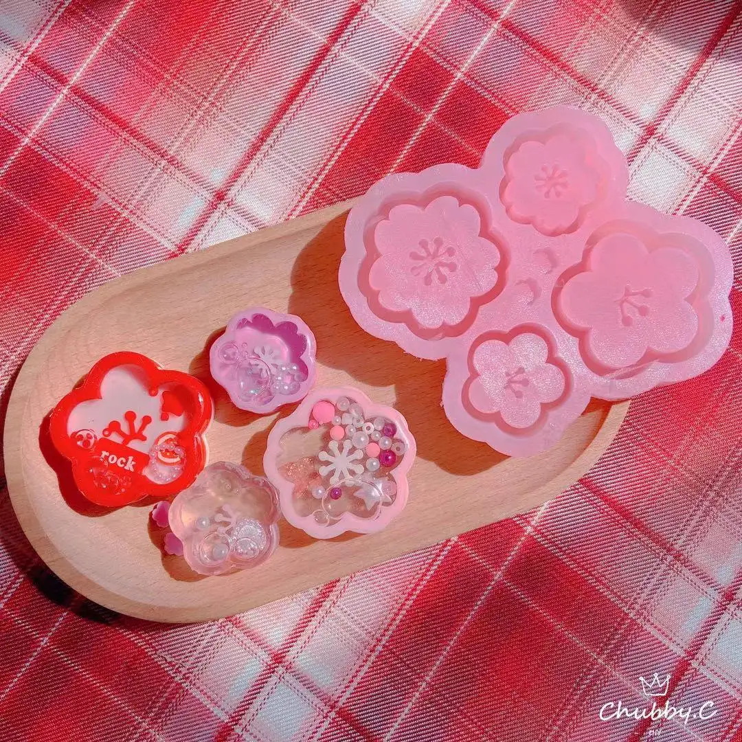 3D cute flowers quicksand sakura resin shaker mold plant silicone mold handmade replication
3D cute flowers quicksand sakura resin shaker mold plant silicone mold handmade replication