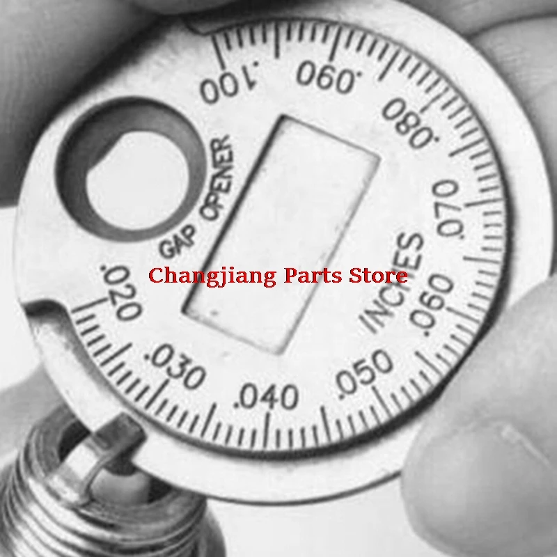 1pcs Spark Plug Gap Gauge Measurement Tool Coin- Type 0.6-2.4mm Range Gage Caliber Measuring
1pcs Spark Plug Gap Gauge Measurement Tool Coin- Type 0.6-2.4mm Range Gage Caliber Measuring