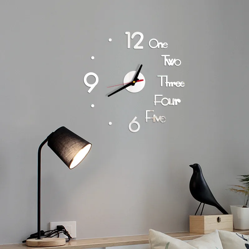 DIY Digital Wall Clock 3D Mirror Surface Sticker Silent Acrylic Clock Home Office Decor Wall Clock for Bedroom Living Room Decor 
DIY Digital Wall Clock 3D Mirror Surface Sticker Silent Acrylic Clock Home Office Decor Wall Clock for Bedroom Living Room Decor
