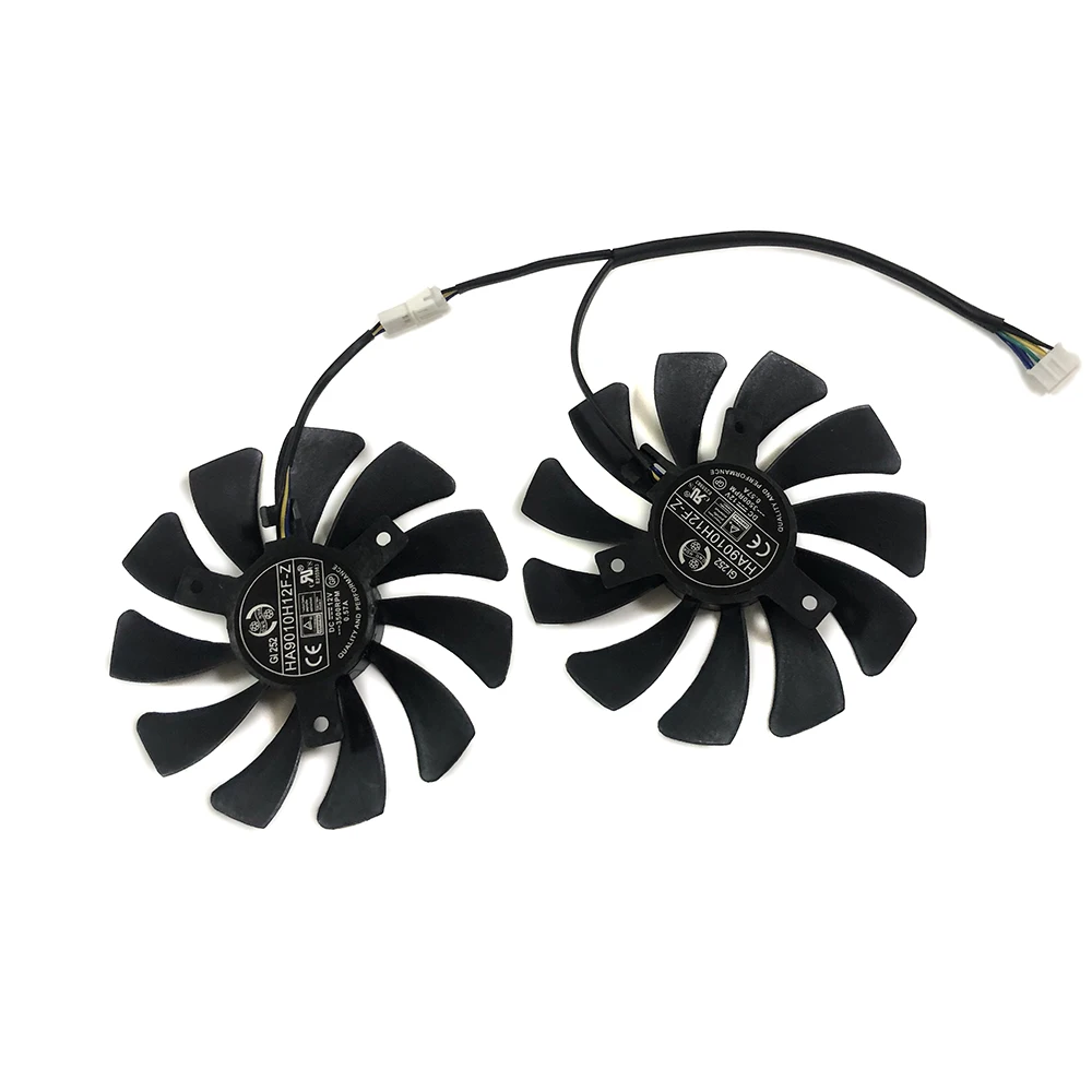 90 мм (85 мм) PLD09210S12HH PLD09210B12HH HA9010H12F Z GPU карты вентилятор для MSI RX570/470/480 armor GTX 950/960/1050/1060