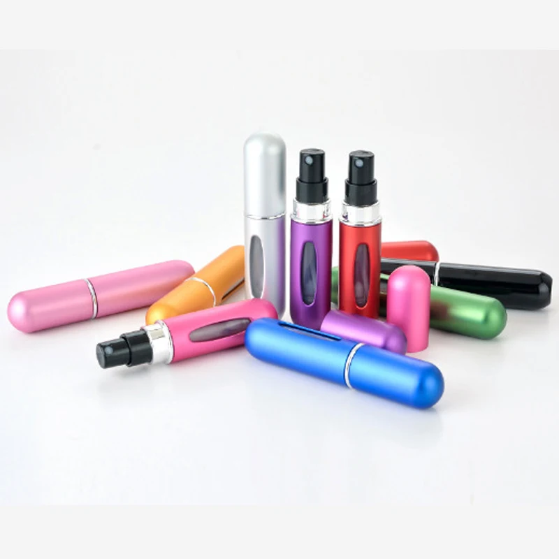 5ml Mini Portable Refillable Perfume Atomizer Spray Bottles Empty Bottles Travel Cosmetic Containers Storage Bottles With Pump
5ml Mini Portable Refillable Perfume Atomizer Spray Bottles Empty Bottles Travel Cosmetic Containers Storage Bottles With Pump