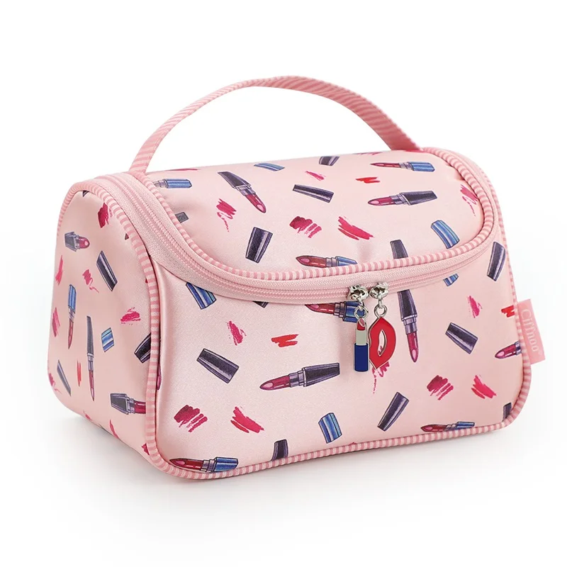 Милая женская сумка для макияжа, водонепроницаемый органайзер, косметичка для девушек, косметичка, косметичка, туалетная сумка для хранения, 2 вида цветов 
Милая женская сумка для макияжа, водонепроницаемый органайзер, косметичка для девушек, косметичка, косметичка, туалетная сумка для хранения, 2 вида цветов