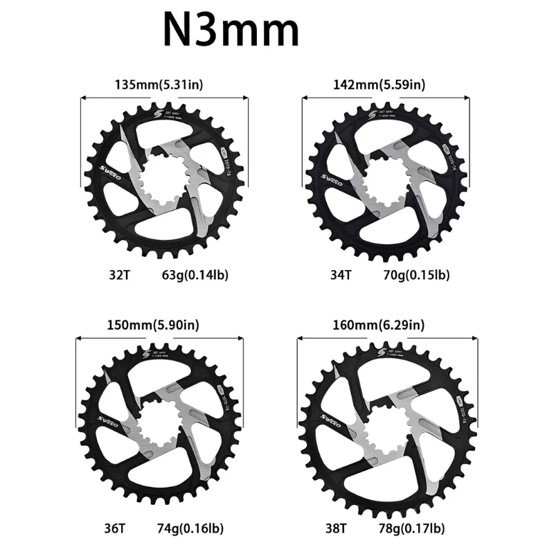 Single Speed Crankset MTB Crankset 170mm Crank Arm Mountain Bike Crankset for Shi-mano Sram X1
Single Speed Crankset MTB Crankset 170mm Crank Arm Mountain Bike Crankset for Shi-mano Sram X1
