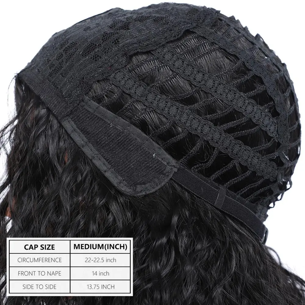 24inch Long Wavy Heat Resistant Synthetic Hair Wigs Natural Color Middle Part Water Wave Daily Wigs For Black Women
24inch Long Wavy Heat Resistant Synthetic Hair Wigs Natural Color Middle Part Water Wave Daily Wigs For Black Women