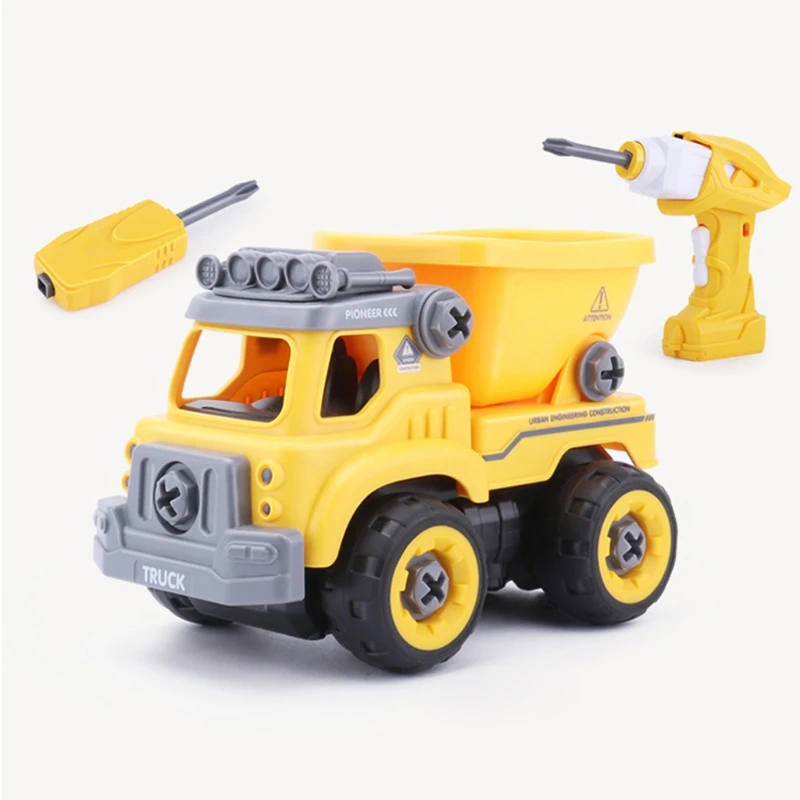 Детская Разборка и сборка, инженерный автомобиль с дистанционным управлением, съемный винт в сборе, головоломка, игрушка для мальчиков
Детская Разборка и сборка, инженерный автомобиль с дистанционным управлением, съемный винт в сборе, головоломка, игрушка для мальчиков