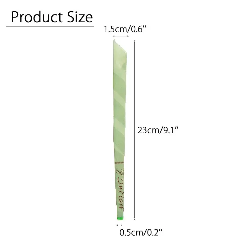2Pcs/Pair Trumpet Indian Coning Ear Wax Candles With Plastic Stop Plug Earwax Removal Cleaner Fruit Fragrance Healthy
2Pcs/Pair Trumpet Indian Coning Ear Wax Candles With Plastic Stop Plug Earwax Removal Cleaner Fruit Fragrance Healthy