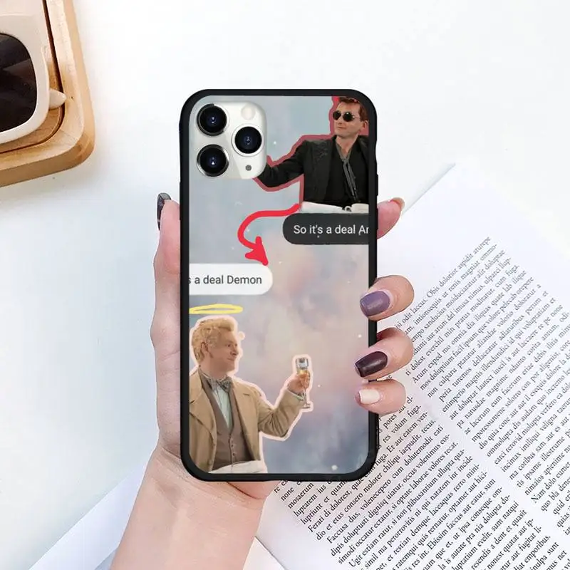 Good Omen British TV series Phone Case for iPhone 11 12 pro XS MAX 8 7 6 6S Plus X 5S SE 2020 XR Luxury brand shell funda coque
Good Omen British TV series Phone Case for iPhone 11 12 pro XS MAX 8 7 6 6S Plus X 5S SE 2020 XR Luxury brand shell funda coque