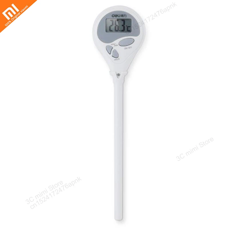 New xiaomi electronic pen test thermometer stainless steel probe hygrometer automatic shutdown large screen display smart
New xiaomi electronic pen test thermometer stainless steel probe hygrometer automatic shutdown large screen display smart