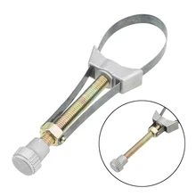 Hand Tools Car Oil Filter Removal Tool Adjustable 60mm to120mm Diameter Steel Strap Wrench