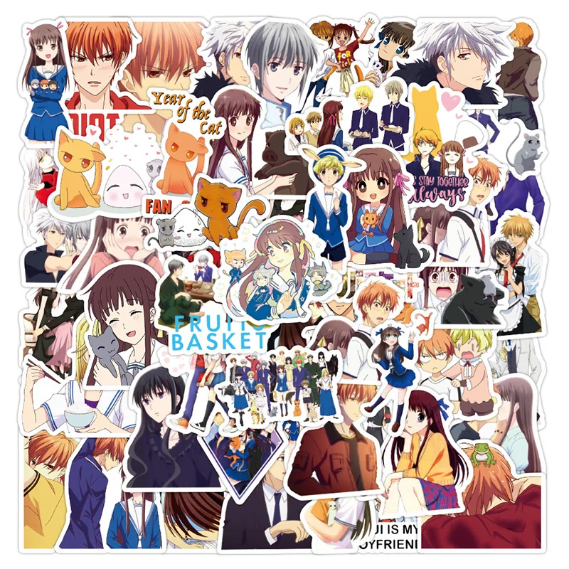 50pcs/set Fruits Basket Stickers Anime Fruits Basket Stickers for Laptop Guitar Luggage Phone Computer Bike Stationery Sticker
50pcs/set Fruits Basket Stickers Anime Fruits Basket Stickers for Laptop Guitar Luggage Phone Computer Bike Stationery Sticker