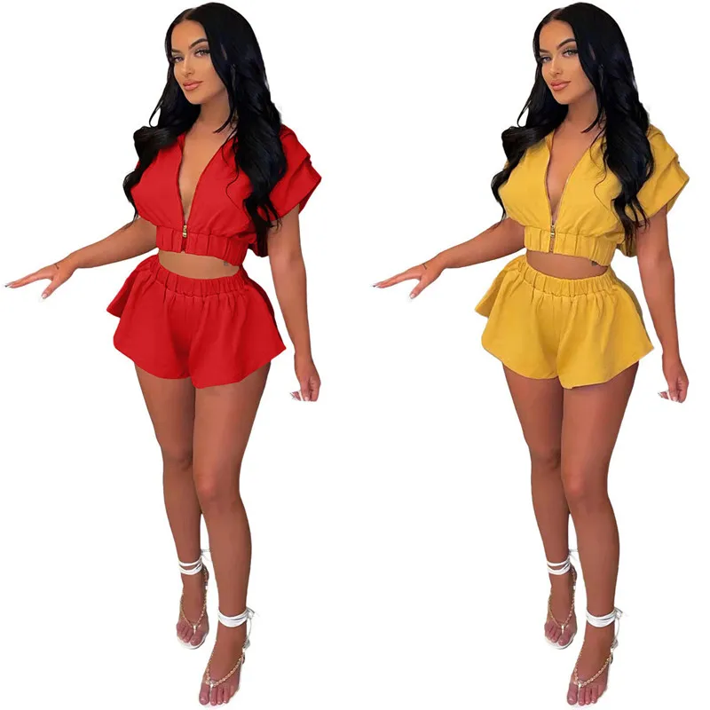 WUHE Two Piece Set Short Sleeve Crop Hooded Biker Shorts Sweatsuits for Women Vacation Outfits Sexy Night Club Matching Sets
WUHE Two Piece Set Short Sleeve Crop Hooded Biker Shorts Sweatsuits for Women Vacation Outfits Sexy Night Club Matching Sets