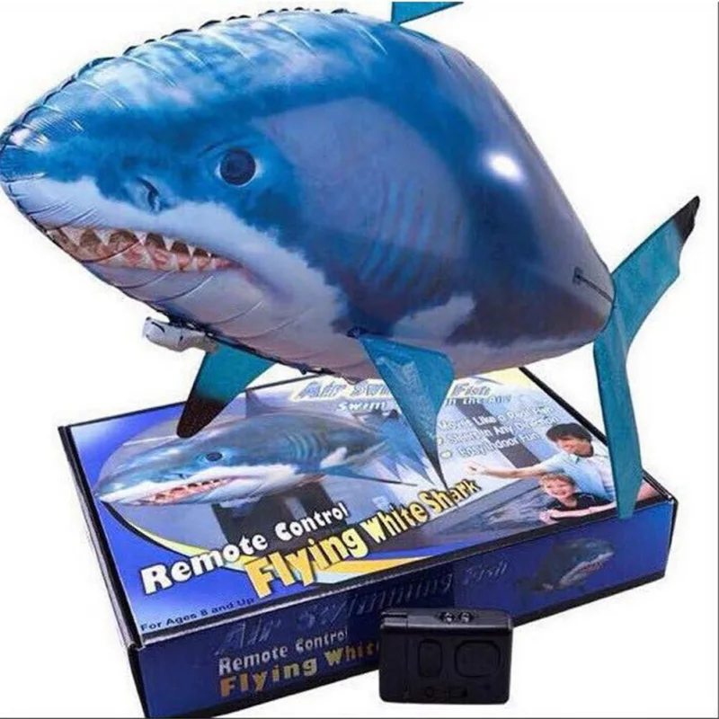 Remote control shark air flying fish suspension shark ugly remote control balloon safety children's toy balloon
Remote control shark air flying fish suspension shark ugly remote control balloon safety children's toy balloon