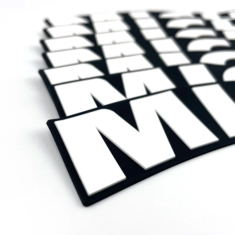 Резиновая наклейка с 3D буквами для автомобильных шин универсальная логотипом
