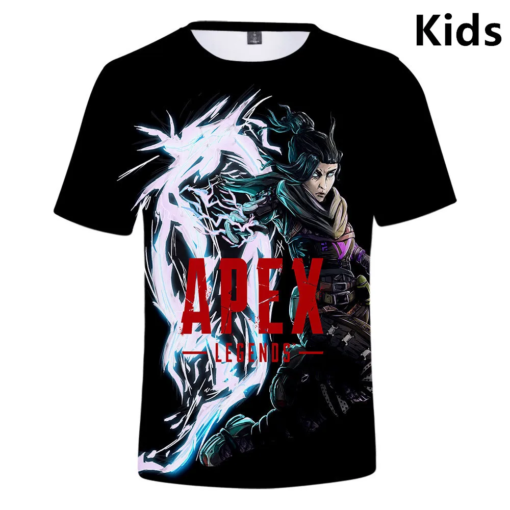 Футболка Apex Legends с 3D принтом для мальчиков, мультяшная футболка для мальчиков и девочек 3-14 лет, мужская летняя футболка
Футболка Apex Legends с 3D принтом для мальчиков, мультяшная футболка для мальчиков и девочек 3-14 лет, мужская летняя футболка