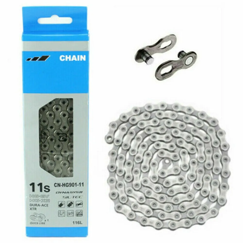 HG901 11-Speed Bike Chain Dura-Ace / XTR Bike Chain 116L Quick-Link Mountain Bike Bicycle Chain MTB Road Bike Cycling Parts
HG901 11-Speed Bike Chain Dura-Ace / XTR Bike Chain 116L Quick-Link Mountain Bike Bicycle Chain MTB Road Bike Cycling Parts