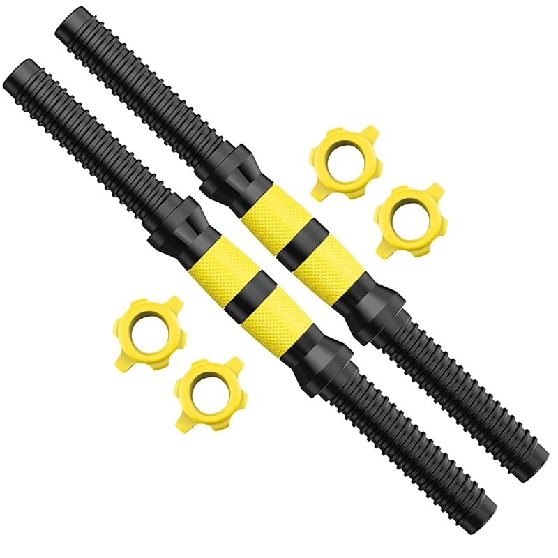 1 Pair Of Dumbbell Bars Threaded Dumbbell Handle Set Home Gym Fitness Exercise Adjustable 35Cm
1 Pair Of Dumbbell Bars Threaded Dumbbell Handle Set Home Gym Fitness Exercise Adjustable 35Cm