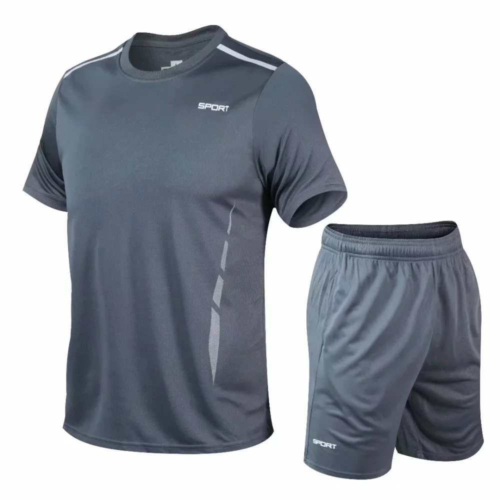 2021 Quick Dry Sports suits Costumes Men's Running Set gym Fitness Clothing Summer Men Football Set Uniforms Sportswear
2021 Quick Dry Sports suits Costumes Men's Running Set gym Fitness Clothing Summer Men Football Set Uniforms Sportswear