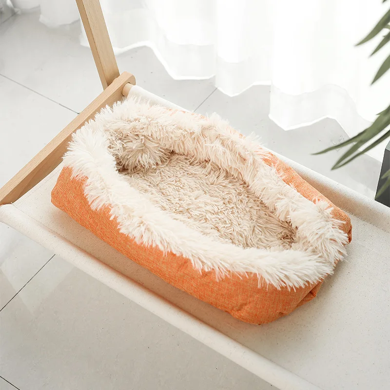 Plush Dog Mat Pet Bed Cat Kennel Warm Winter Rectangular Semi-Closed Personalization Washable French Bulldog Puppy House Goods
Plush Dog Mat Pet Bed Cat Kennel Warm Winter Rectangular Semi-Closed Personalization Washable French Bulldog Puppy House Goods