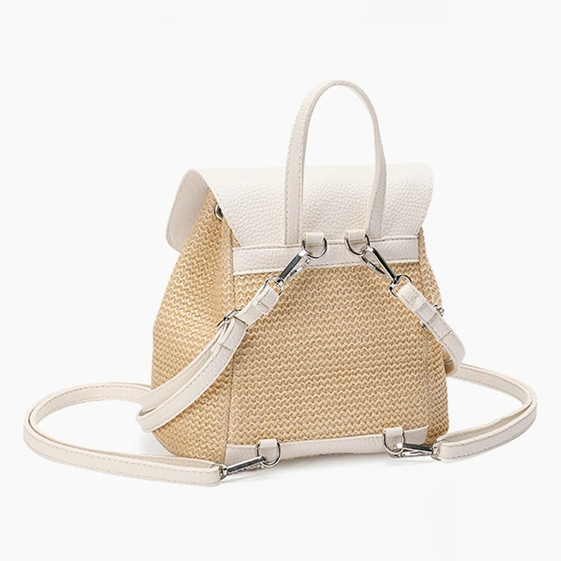 Bohemian Women's Backpack Fashion Beach Straw Bag Casual Small Backpack Holiday Handbag
Bohemian Women's Backpack Fashion Beach Straw Bag Casual Small Backpack Holiday Handbag