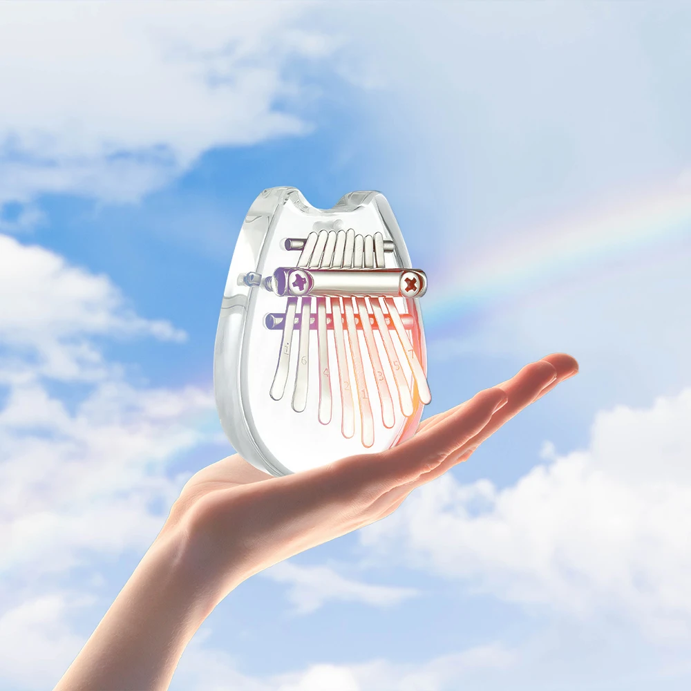 8 Key Mini Kalimba Acrylic Colorful Clear Thumb Piano Finger Keyboard Musical Instrument Gift For Beginner Travel Entertainment
8 Key Mini Kalimba Acrylic Colorful Clear Thumb Piano Finger Keyboard Musical Instrument Gift For Beginner Travel Entertainment