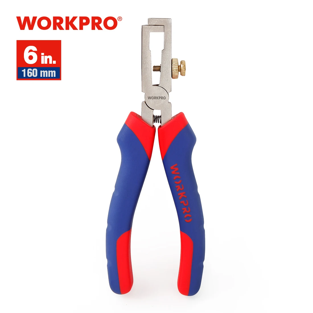 Плоскогубцы для зачистки проводов WORKPRO 6 дюймов обжимной резак кабеля