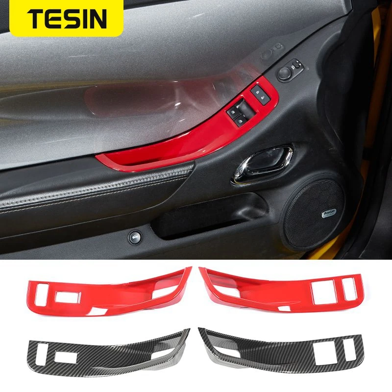 TESIN Car Window Iift Button Panel Decor Cover Sticker for Chevrolet Camaro 2010 2011 2012 2013 2014 2015 Interior Accessories
TESIN Car Window Iift Button Panel Decor Cover Sticker for Chevrolet Camaro 2010 2011 2012 2013 2014 2015 Interior Accessories