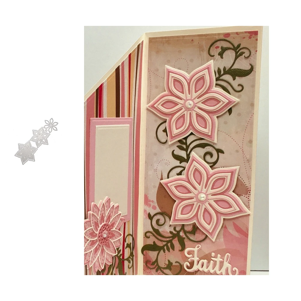 JC 3pcs Flowers Petal Metal Cutting Dies for Scrapbooking Craft Mold Stencil Handmade Tool Paper Card Make Template Decoration
JC 3pcs Flowers Petal Metal Cutting Dies for Scrapbooking Craft Mold Stencil Handmade Tool Paper Card Make Template Decoration