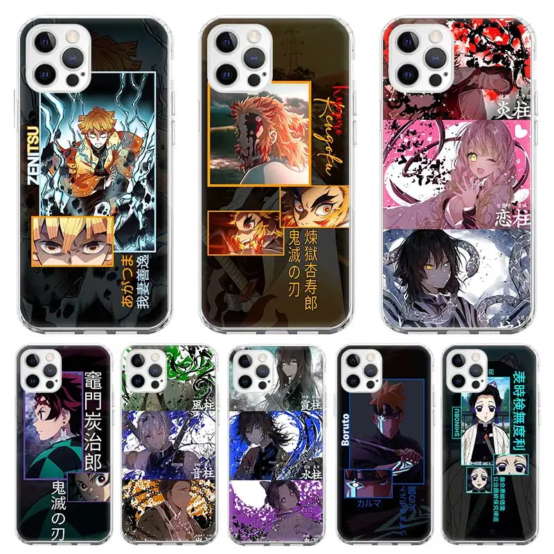Silicone Case Coque For iPhone 13 Pro Max 11 12 Pro XS MAX X XR 7 8 6 6S Plus SE 2020 Demon Slayer No Yaiba Back Cover Funda
Silicone Case Coque For iPhone 13 Pro Max 11 12 Pro XS MAX X XR 7 8 6 6S Plus SE 2020 Demon Slayer No Yaiba Back Cover Funda