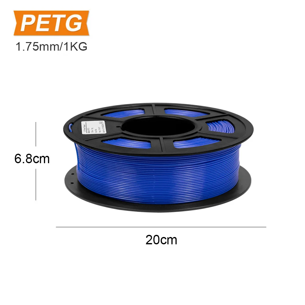 1.75mm PEGT Filament with Spool High Strength Tolerance 0.02mm 1kg 3D Printer Material Replacement for FDM Printer 3D Pen 
1.75mm PEGT Filament with Spool High Strength Tolerance 0.02mm 1kg 3D Printer Material Replacement for FDM Printer 3D Pen