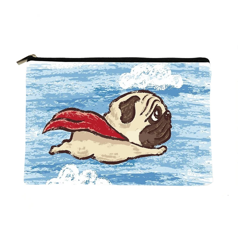 Women Flying Pug Printed Make up bag Fashion Women Cosmetics Organizer Bag for Travel Colorful Storage Bag for Lady Bag
Women Flying Pug Printed Make up bag Fashion Women Cosmetics Organizer Bag for Travel Colorful Storage Bag for Lady Bag