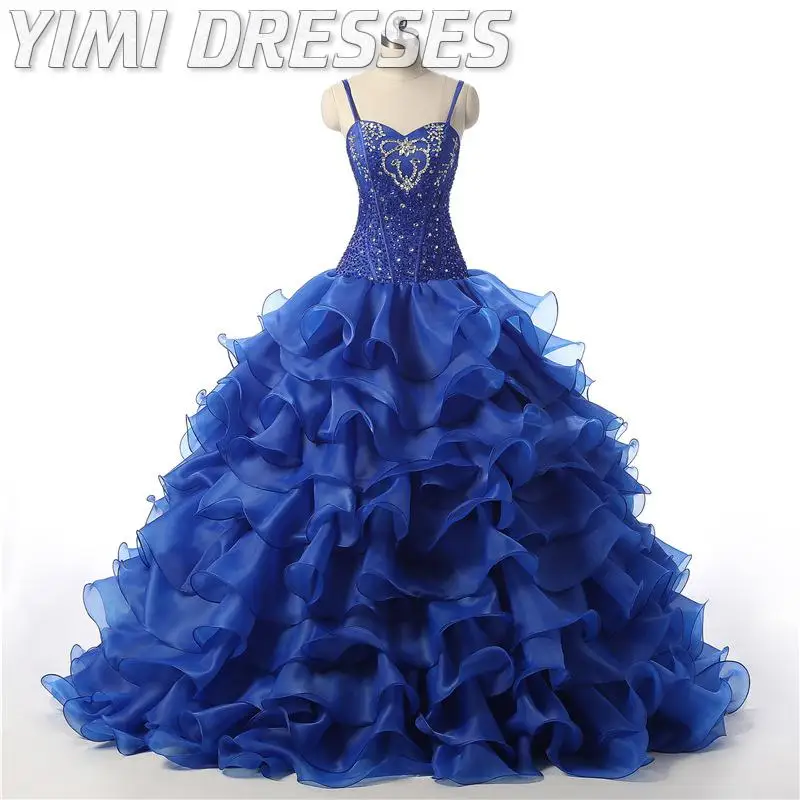 Blue Quinceanera Dresses Long Ball Gown Dress Plus Size Custom Made Gala Gowns Beading Backless Lace Up Quinceanera Party Dress
Blue Quinceanera Dresses Long Ball Gown Dress Plus Size Custom Made Gala Gowns Beading Backless Lace Up Quinceanera Party Dress