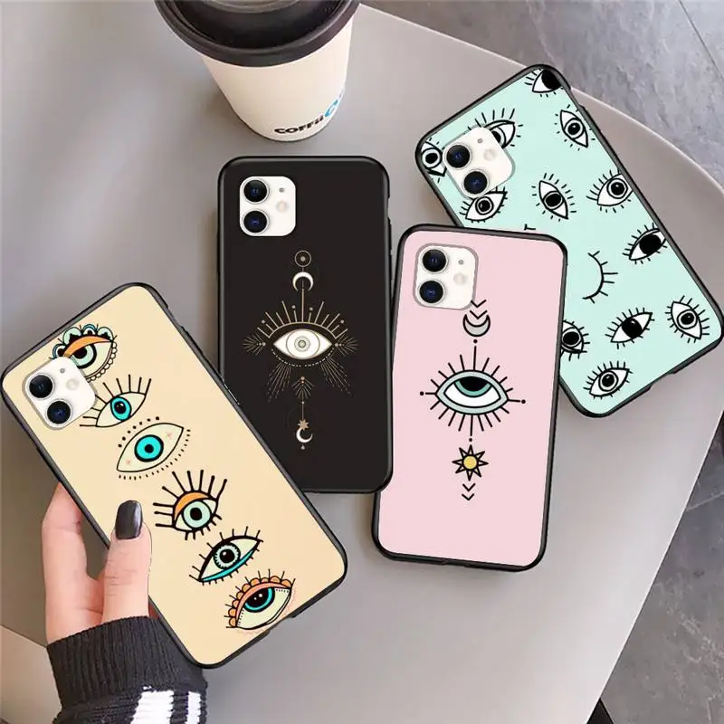 Turkish lucky Blue Evil Eye Abstrac Phone Case For iphone 12 11Pro Max 11 XR XS Max X 8 7 6 5 se 2020 Fundas Cover Shell
Turkish lucky Blue Evil Eye Abstrac Phone Case For iphone 12 11Pro Max 11 XR XS Max X 8 7 6 5 se 2020 Fundas Cover Shell