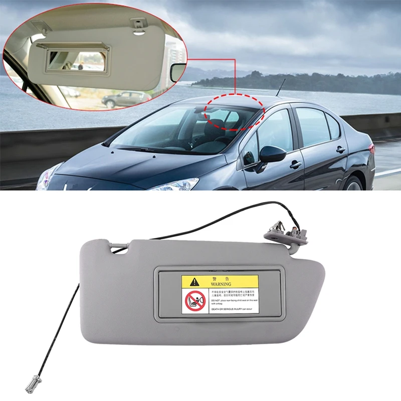 Автомобильный солнцезащитный козырек для Peugeot 2008 3008 301 308 308S 408 508 Citroen C5
Автомобильный солнцезащитный козырек для Peugeot 2008 3008 301 308 308S 408 508 Citroen C5