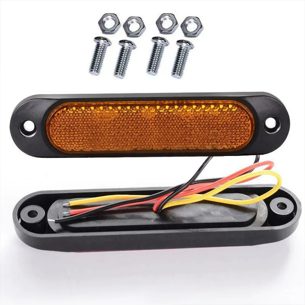 2pcs Side Marker Light Yellow/Blue LED 5" Car Truck Trailer RV Side Marker Light Clearance Indicator Lamp
2pcs Side Marker Light Yellow/Blue LED 5" Car Truck Trailer RV Side Marker Light Clearance Indicator Lamp