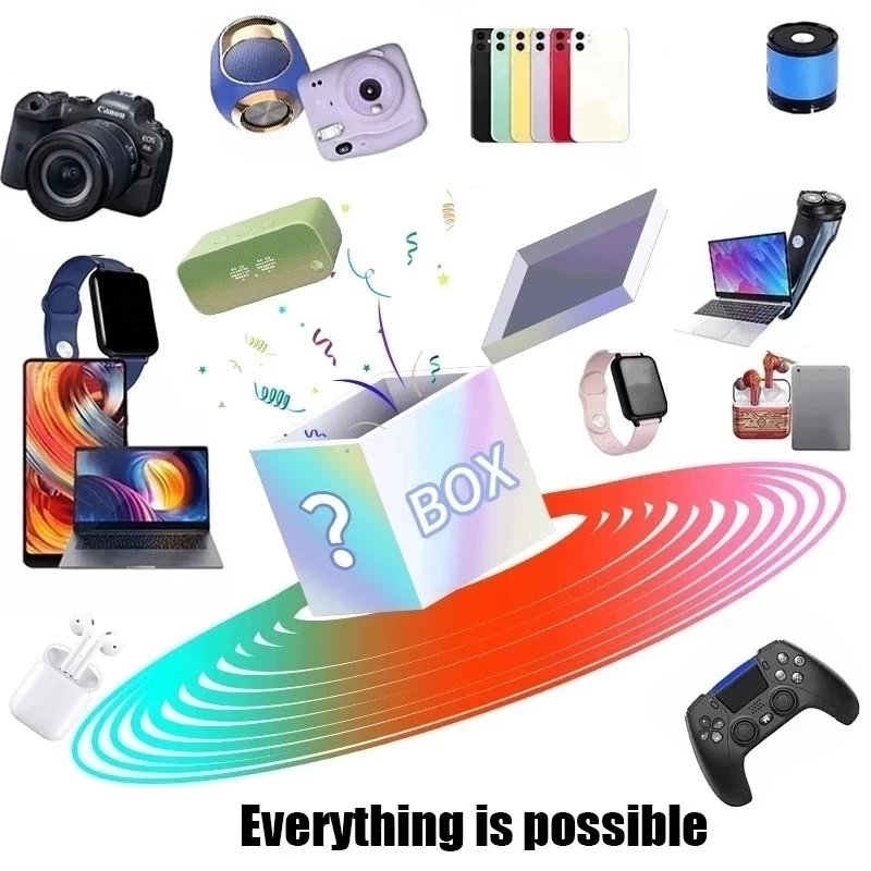 2021 New Lucky gift box Mystery Box Premium Electronic Product Lucky Mystery Box 100% Surprise Boutique 1 To 10 Pcs Random Item
2021 New Lucky gift box Mystery Box Premium Electronic Product Lucky Mystery Box 100% Surprise Boutique 1 To 10 Pcs Random Item