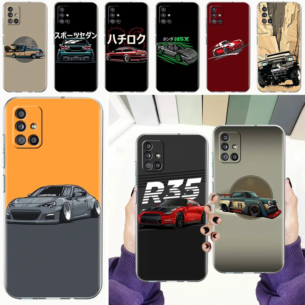 Japan Sports Car Jdm Drift Phone Case For Samsung Galaxy A51 A71 A41 A31 A21S A11 A01 M31 Cover Fundas Transparent Soft Shell
Japan Sports Car Jdm Drift Phone Case For Samsung Galaxy A51 A71 A41 A31 A21S A11 A01 M31 Cover Fundas Transparent Soft Shell