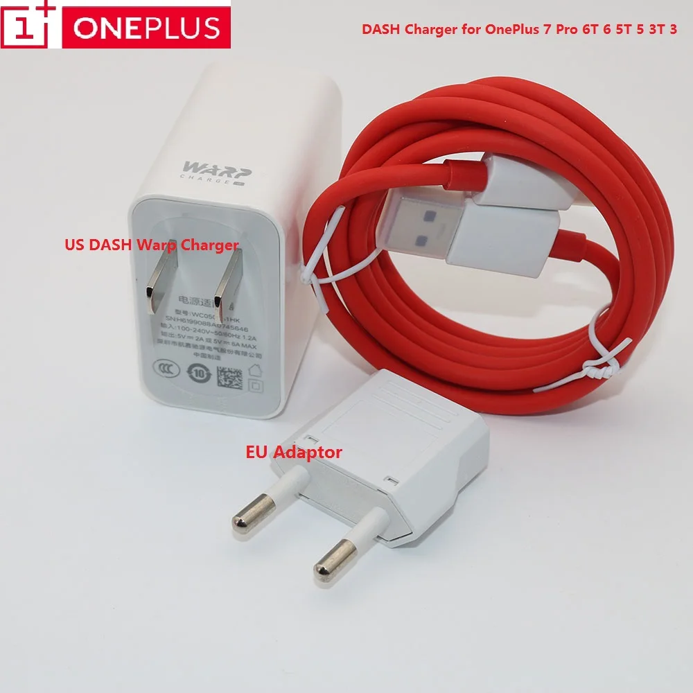 Оригинальное зарядное устройство Oneplus 7 Pro warp 30 Вт блок питания для заряда Dash Warp