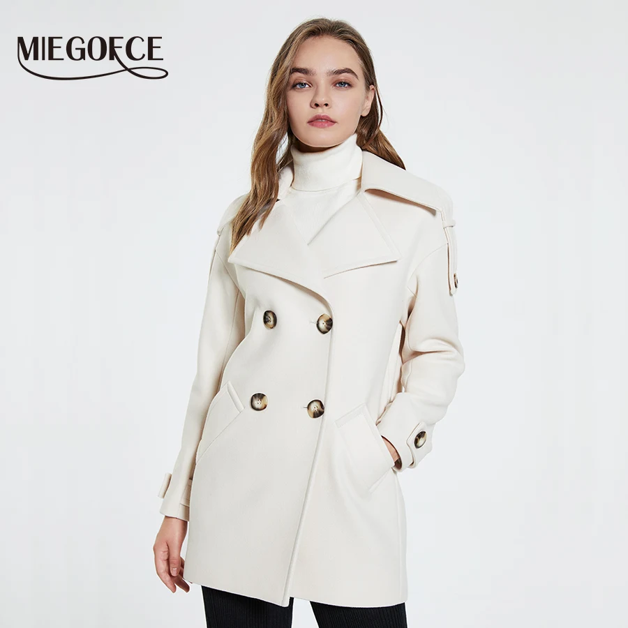 MIEGOFCE 2021 осень-зима женская верхняя одежда средней длины свободное пальто с длинными рукавами женская куртка пальто осеннее женское твидовы...
MIEGOFCE 2021 осень-зима женская верхняя одежда средней длины свободное пальто с длинными рукавами женская куртка пальто осеннее женское твидовы...