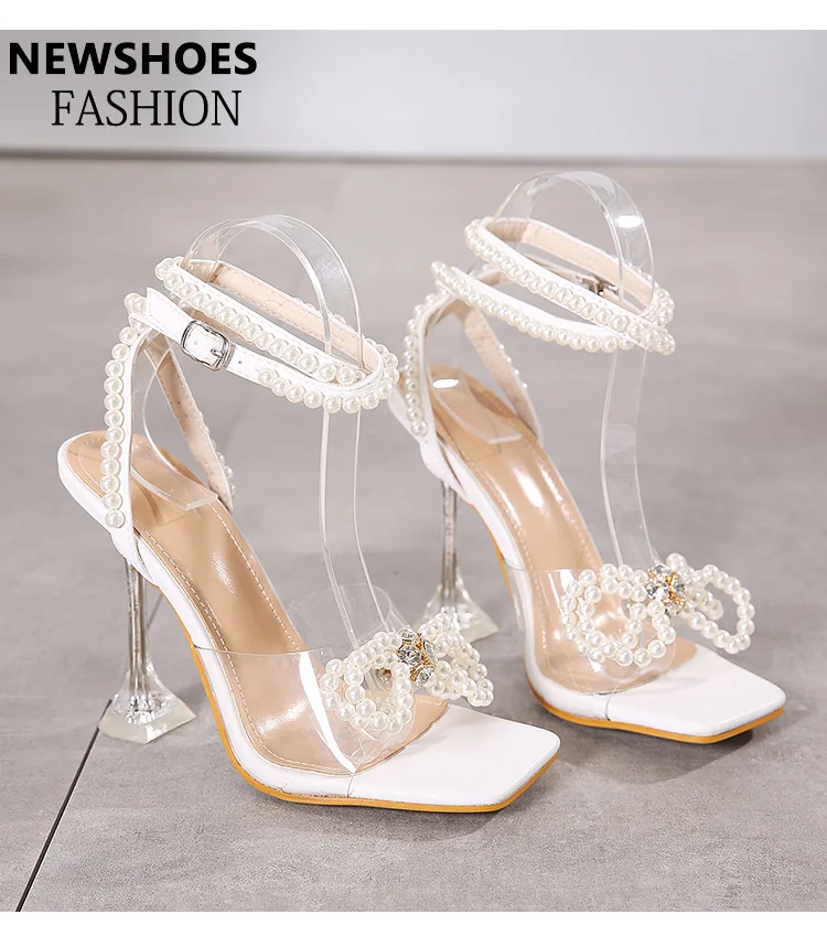 GuyaWax Women Gladiator Sandals shoes Sexy White String Bead high heels Sandals Summer Party Dress shoes Buckles pumps size 42
GuyaWax Women Gladiator Sandals shoes Sexy White String Bead high heels Sandals Summer Party Dress shoes Buckles pumps size 42