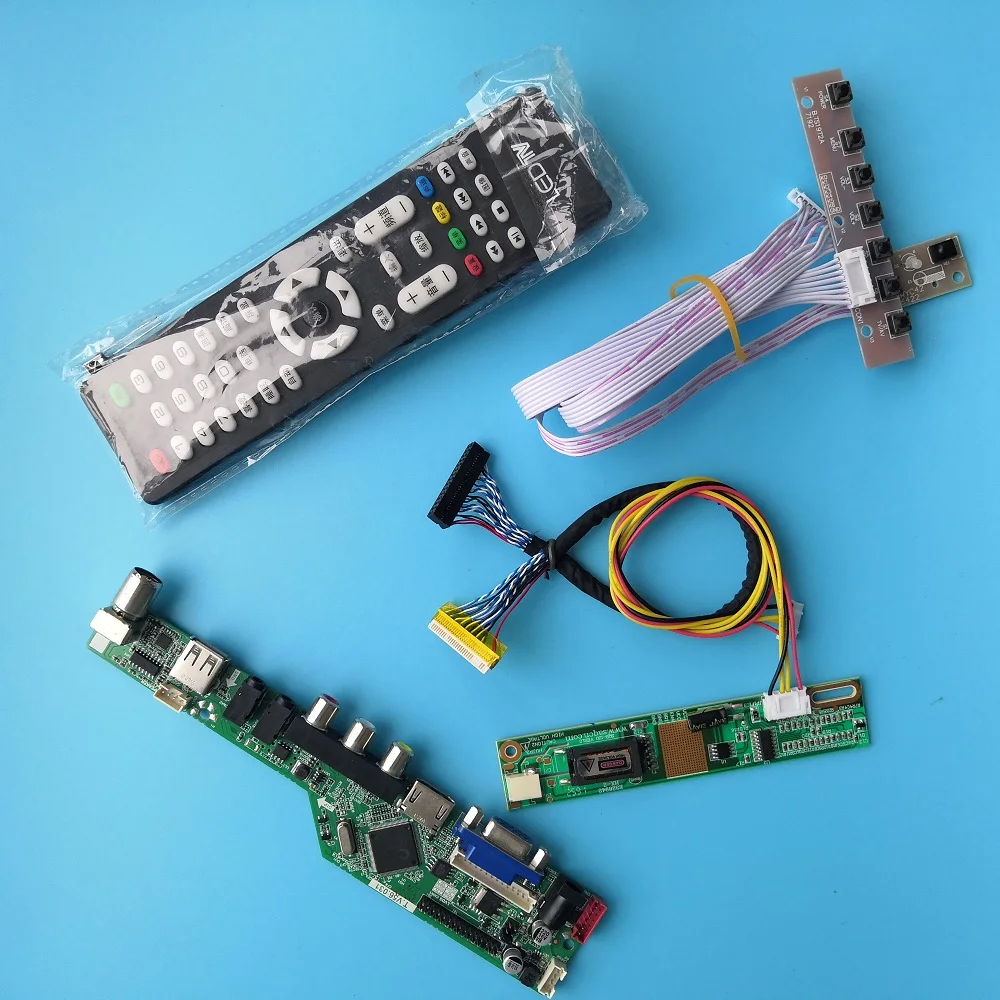 for LP154WE2-TLA1 Digital Signal Resolution TV Controller Board AV USB VGA Interface Module 1 lamps 15.4" 30pin 1680X1050
for LP154WE2-TLA1 Digital Signal Resolution TV Controller Board AV USB VGA Interface Module 1 lamps 15.4" 30pin 1680X1050