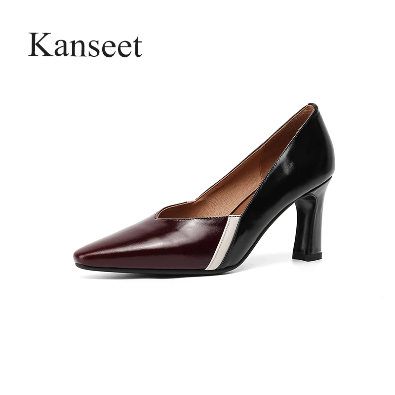 Новинка 2021, женские туфли-лодочки Kanseet, популярные весенне-осенние туфли из натуральной кожи с острым носком и закрытым носком, модный дизай...
Новинка 2021, женские туфли-лодочки Kanseet, популярные весенне-осенние туфли из натуральной кожи с острым носком и закрытым носком, модный дизай...