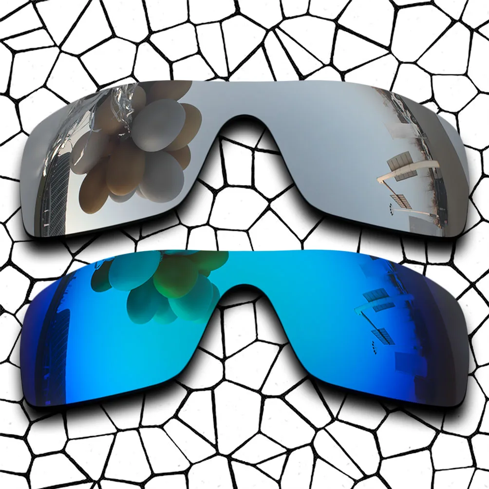 

Поляризованные Сменные линзы для солнцезащитных очков Oakley прямая задняя оправа-хромированные и синие комбинированные варианты