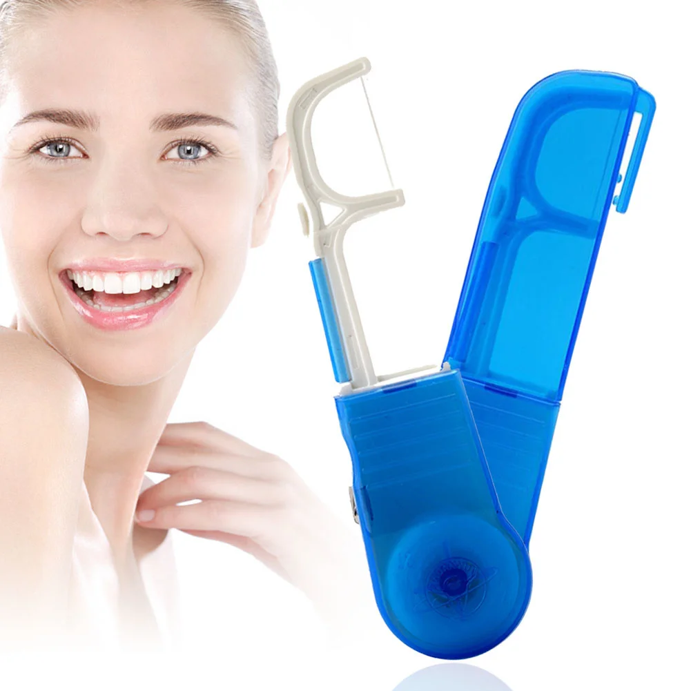 Oral Cleaning Reusable Dental Floss Holder with 1 Roll Dental Floss Pick(98.4 Inch) for Replacement
Oral Cleaning Reusable Dental Floss Holder with 1 Roll Dental Floss Pick(98.4 Inch) for Replacement